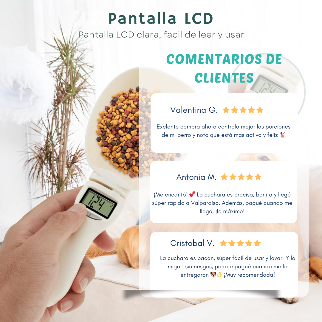 PETSCOOP® 4X | La Cuchara Inteligente 4 en 1 que trabaja por ti