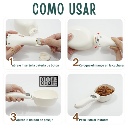PETSCOOP® 4X | La Cuchara Inteligente 4 en 1 que trabaja por ti